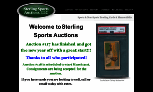 Sterlingsportsauctions.com thumbnail
