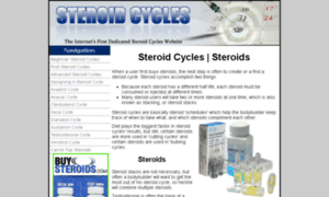 Steroid-cycles.com thumbnail