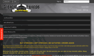 Steroid-europe.com thumbnail