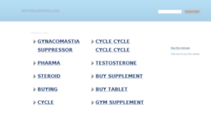 Steroids-pharma.com thumbnail