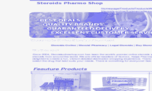 Steroidsolineshop.com thumbnail