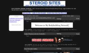 Steroidsportal.com thumbnail