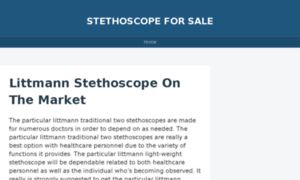 Stethoscopeforsale.wordpress.com thumbnail