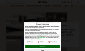 Stetson-europe.com thumbnail