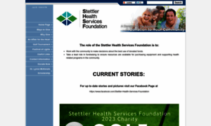 Stettlerhealthfoundation.com thumbnail