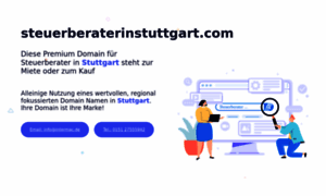 Steuerberaterinstuttgart.com thumbnail