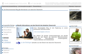 Steuerratgeber-blog.de thumbnail