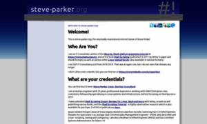 Steve-parker.org thumbnail