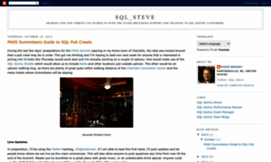 Steve.blogs.sqlsentry.net thumbnail