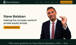 Stevebalaban.com thumbnail