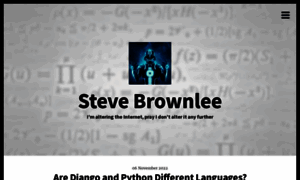 Stevebrownlee.com thumbnail