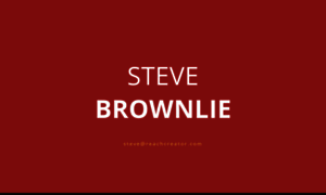 Stevebrownlie.com thumbnail