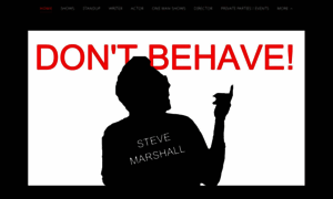 Stevemarshallcomedy.com thumbnail