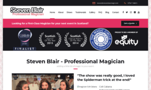 Stevenblairmagic.com thumbnail