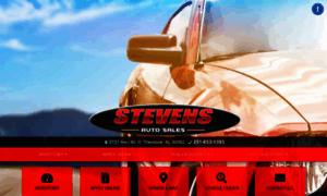 Stevensautosalesal.com thumbnail