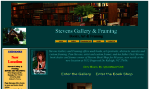 Stevensbooksandgallery.com thumbnail