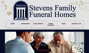 Stevensfamilyfuneralhomes.com thumbnail