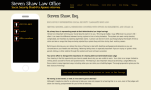 Stevenshawlaw.com thumbnail
