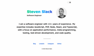 Stevenslack.com thumbnail