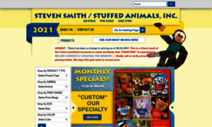 Stevensmithstuffedanimals.com thumbnail