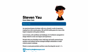 Stevenyau.co.uk thumbnail