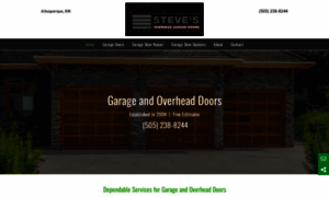 Stevesgaragedoorsabq.com thumbnail