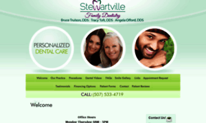 Stewartvillefamilydentistry.com thumbnail