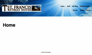 Stfrancisretreathouse.org thumbnail