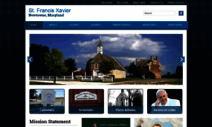 Stfrancisxavierchurch.org thumbnail