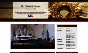 Stfrancisxaviervincennes.com thumbnail