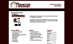 Stgeorgegaragedoors.com thumbnail