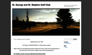 Stgeorgegolfclub.ca thumbnail