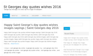 Stgeorgesdayquotes.com thumbnail
