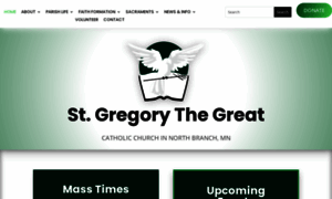 Stgregorynb.org thumbnail