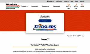 Sticklerscleaners.com thumbnail