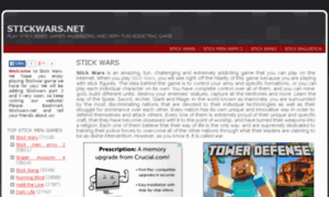 Stickwars.net thumbnail