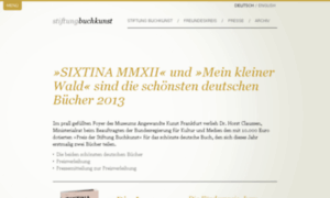 Stiftung-buchkunst.modulvier.com thumbnail