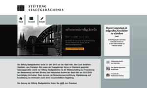 Stiftung-stadtgedaechtnis.de thumbnail