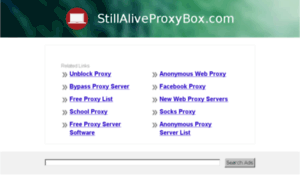Stillaliveproxybox.com thumbnail