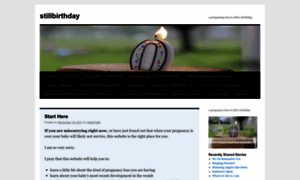 Stillbirthday.wordpress.com thumbnail