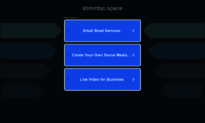 Stimmtso.space thumbnail