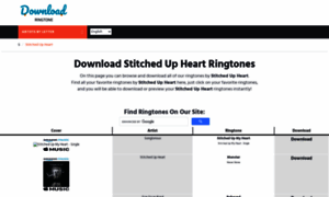Stitchedupheart.download-ringtone.com thumbnail