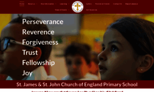 Stjamesandstjohnschool.co.uk thumbnail