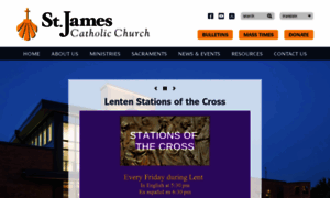 Stjameschurchkearney.org thumbnail