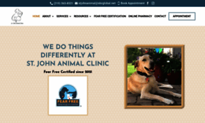 Stjohnanimalclinic.com thumbnail