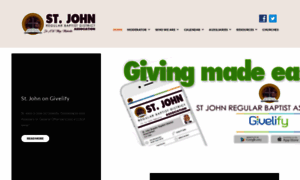 Stjohnbaptistassociation.org thumbnail