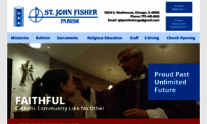 Stjohnfisherparish.net thumbnail