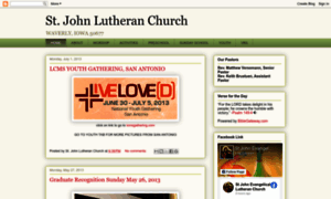 Stjohnlutheranwaverly.blogspot.com thumbnail