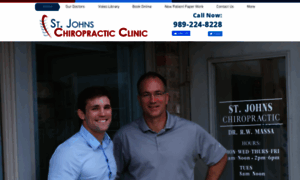 Stjohnschiropracticclinic.com thumbnail