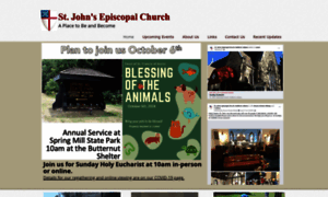 Stjohnsofbedford.org thumbnail